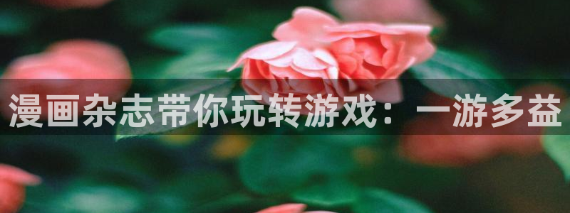 鼎点娱乐平台官网登录：漫画杂志带你玩转游戏：一游多益